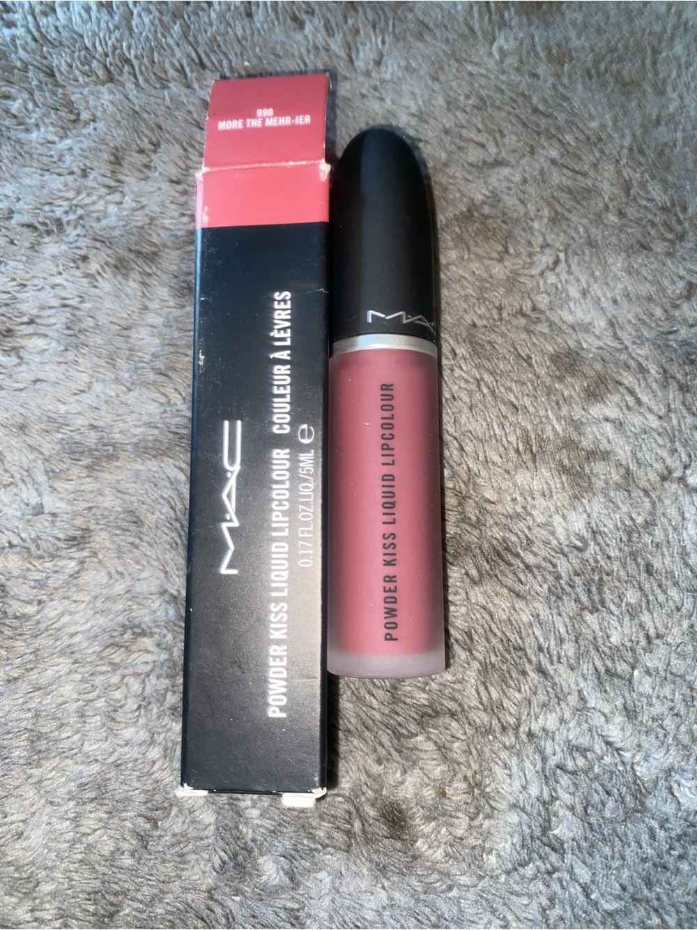 MAC Cosmetics Powder Kiss Liquid Lipcolour — MORE THE MEHR-IER